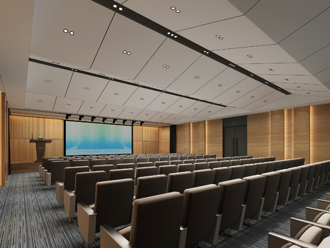 Modern Conference Hall Report Hall