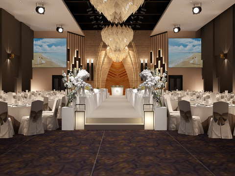 Modern Wedding Ballroom Free