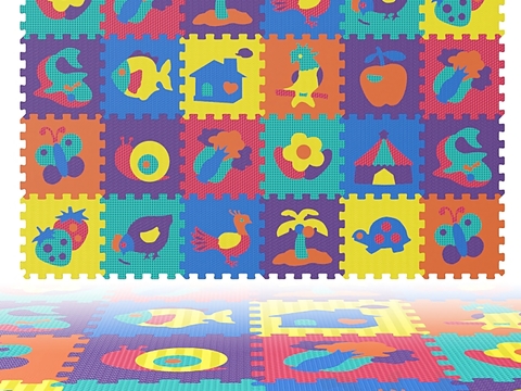 Modern Children's Plastic Carpet