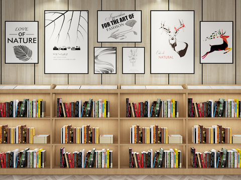 Modern Bookshelf Free