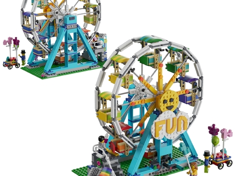 Modern Building Blocks Ferris Wheel Toys