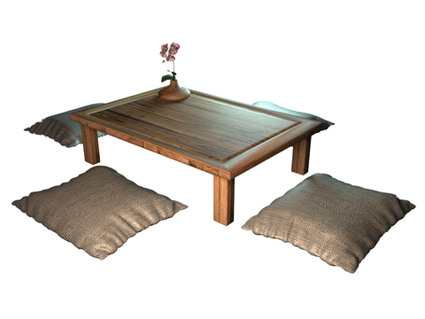 Chinese solid wood low table for free