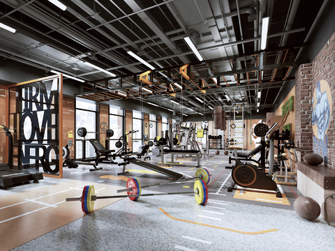 Industrial wind gym