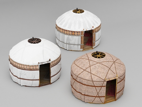 National style yurt tent