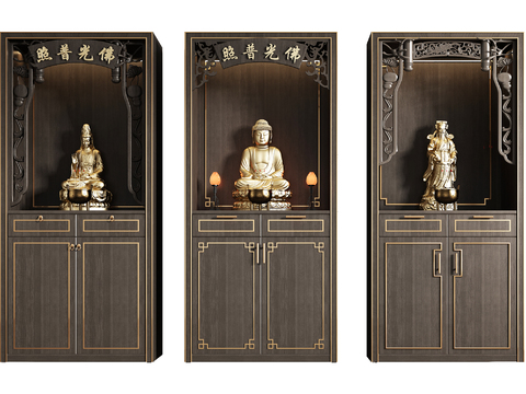 New Chinese Shrine Shrine Cabinet