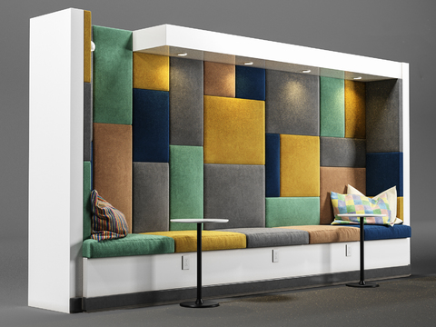 Modern Office Booth Sofa