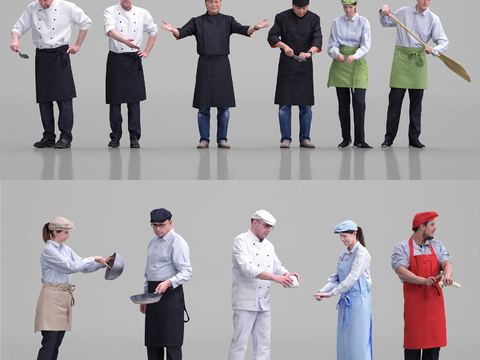 European Chef Characters