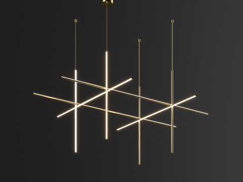 FLOS modern metal chandelier