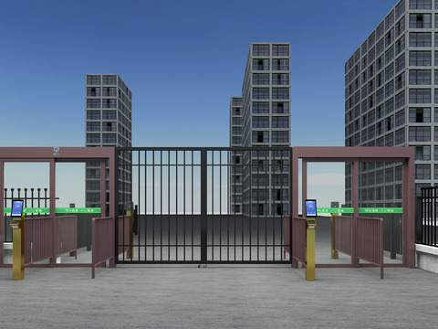 Modern Community Gate Free