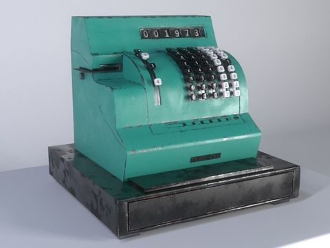 Jane European Style retro cash register free