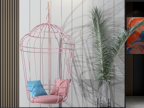 Nordic Birdcage Hanging Chair