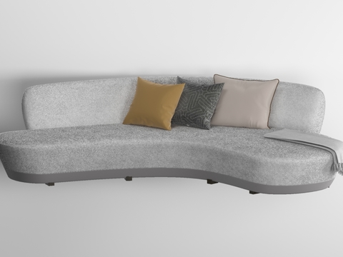 Modern Curved Sofa Free