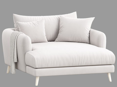 Modern Single Sofa Free