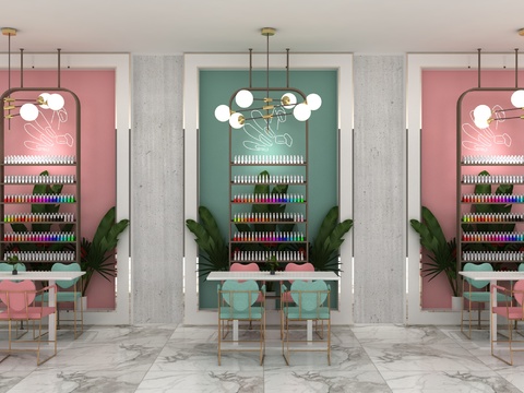 Modern Affordable Luxury Style nail area