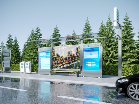 Bus stop shelters