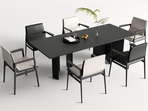 Cassina Dining Table and Chair