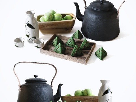 New Chinese Zongzi Kettle Sake Fruit