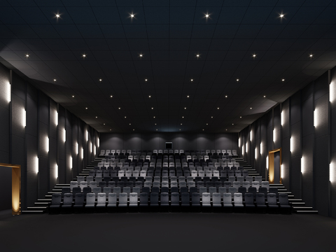 Modern Cinema Projection Hall