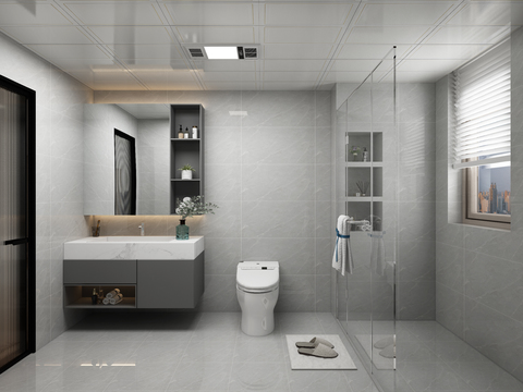 modern toilet bathroom free