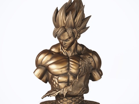 Modern Dragon Ball Monkey King Hand Sculpture