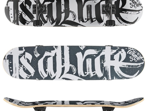 Modern Graffiti Skateboard