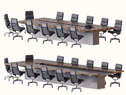 Modern conference table combination