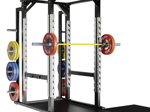 Gantry Dumbbell Barbell Power Rack