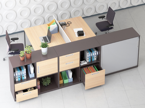 Modern office file cabinet