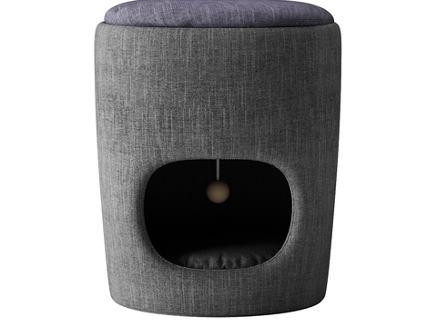 Modern Simple Fabric Cat House Stool Free