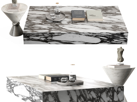 MISSANA marble coffee table