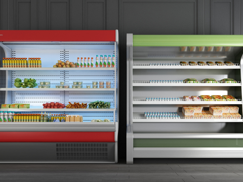 Modern supermarket freezer fresh-keeping cabinet