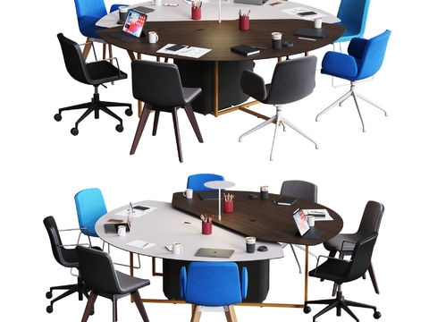 Modern Round Office Conference Table