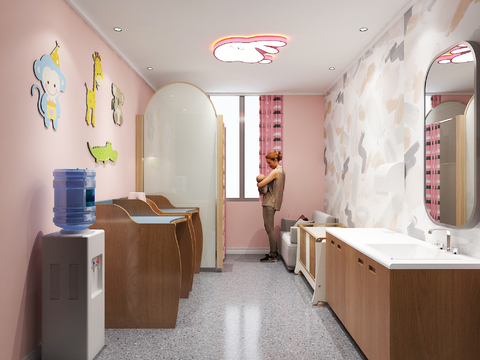 Modern Maternal and Infant Room Nursing Room