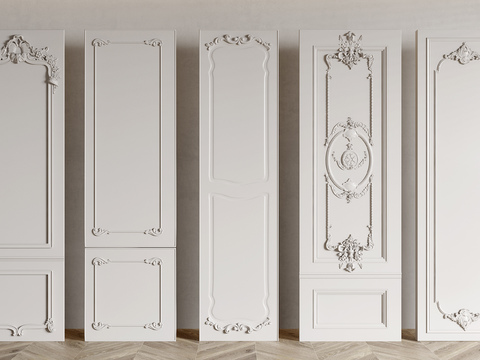 French wainscot gypsum board dado