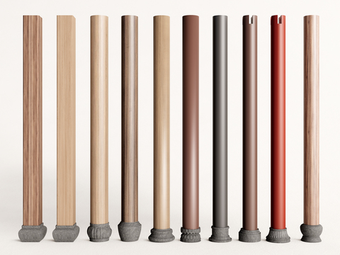 Chinese style column, wooden column, pillar foundation stone