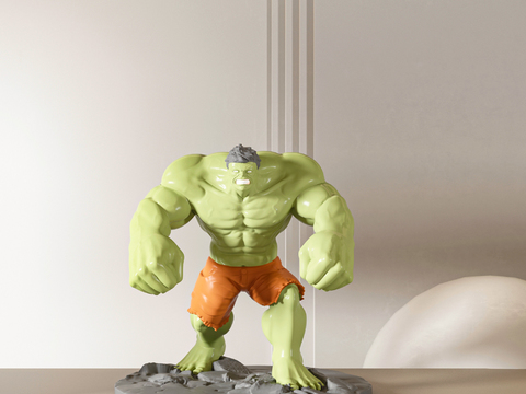 Hulk Sculpture Art Toy Hand