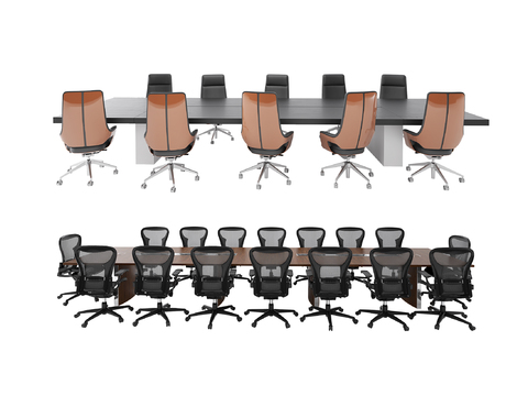 Modern conference table combination