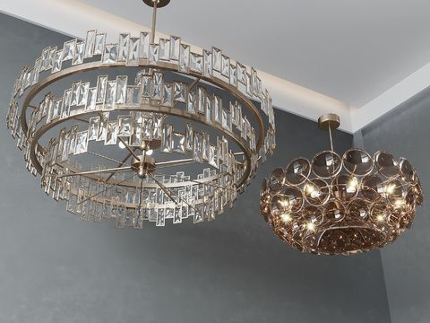 Modern Crystal Chandelier Free