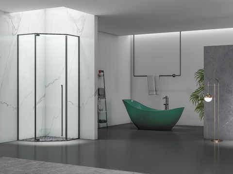 Modern Shower Bathtub