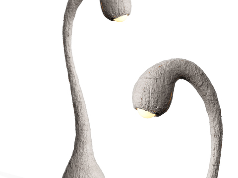 Areti cement floor lamp