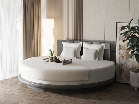 Modern Round Bed