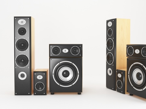 Modern Retro Solid Wood Audio