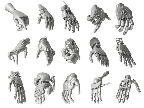 Industrial robot technology hand