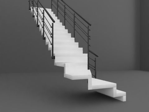 Modern stairs for free