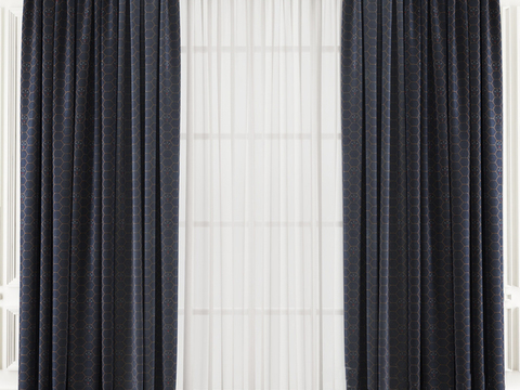 Modern minimalist fabric blackout curtains free