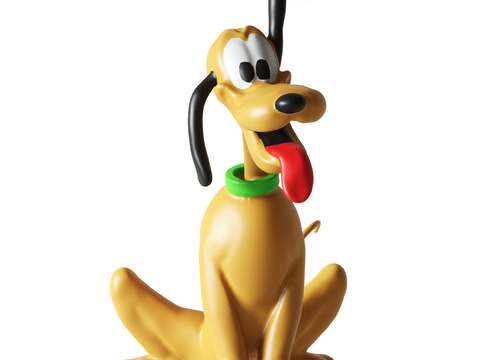 Pluto High Flying Dog Hand-held Art Toy