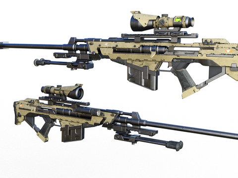 Modern Sniper Rifle Military Weapons