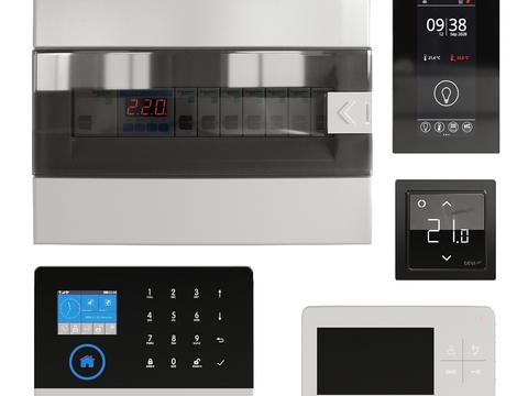 Modern corridor equipment control panel