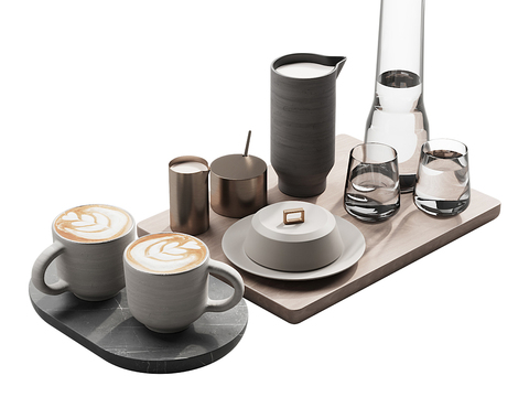 Modern teacup tableware