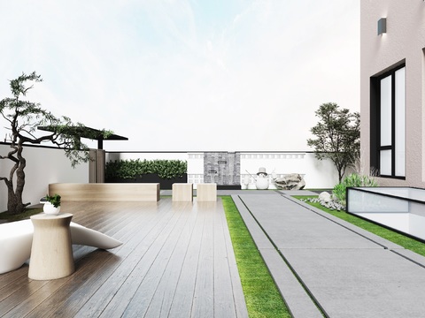 Modern Villa Garden